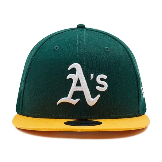 60245395 - CAPPELLINO NEW ERA 59FIFTY OAKLAND ATHLETICS AUTHENTIC ON-FIELD VERDE GIALLO