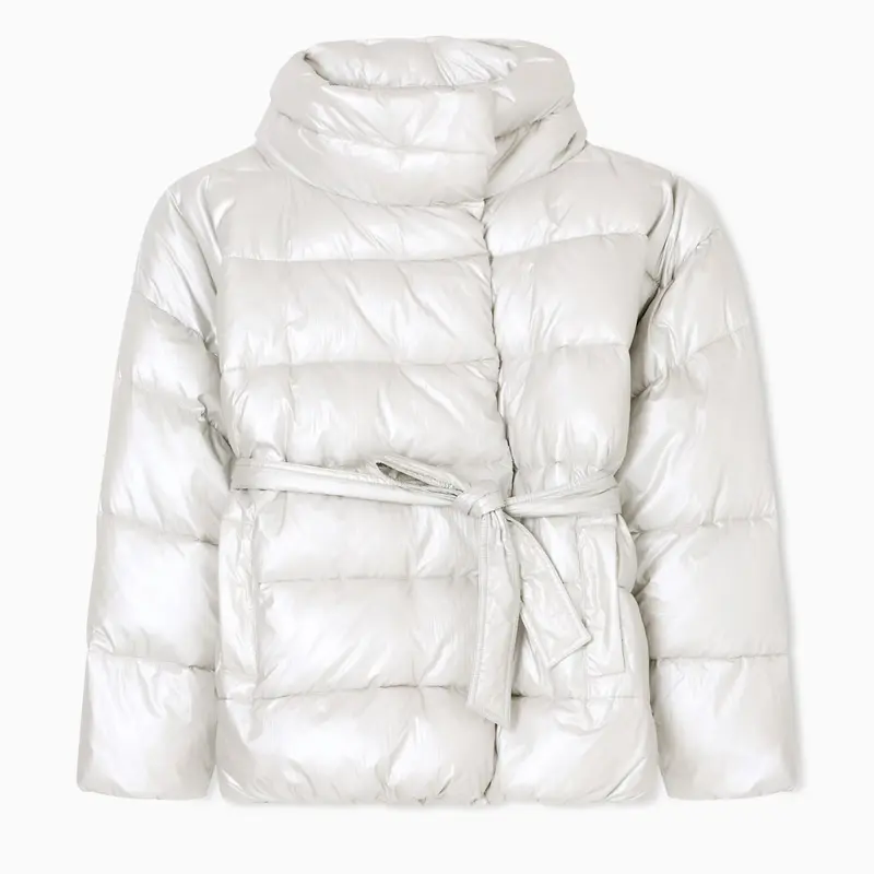 7W000448 AF15913 - GIACCA IMBOTTITA DONNA EMPORIO ARMANI EA7 BIANCA