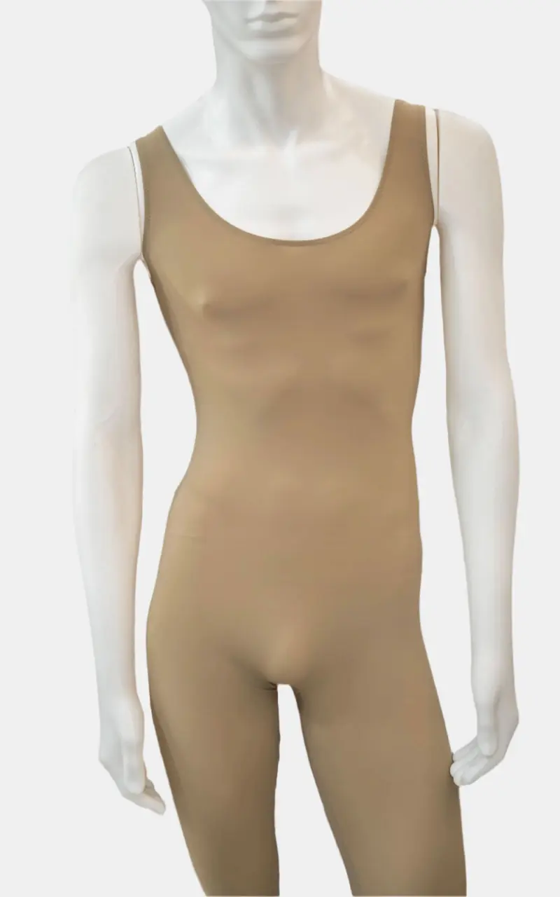 Accademico Danza Smanicato Sabbia MP401
