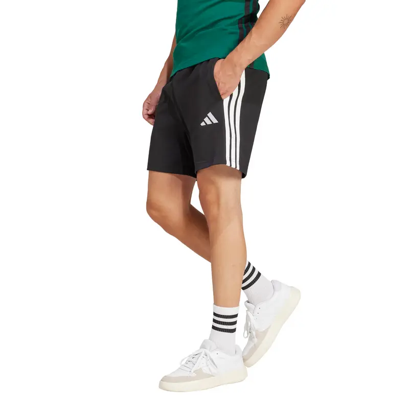 ADIDAS BERMUDA ESSENTIALS 3 STRISCE SINGLE JERSEY UOMO JD1891