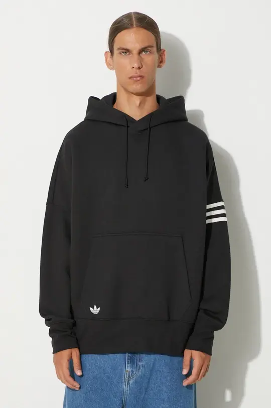 ADIDAS FELPA TRE STRISCE SU MANICA UOMO IW0975