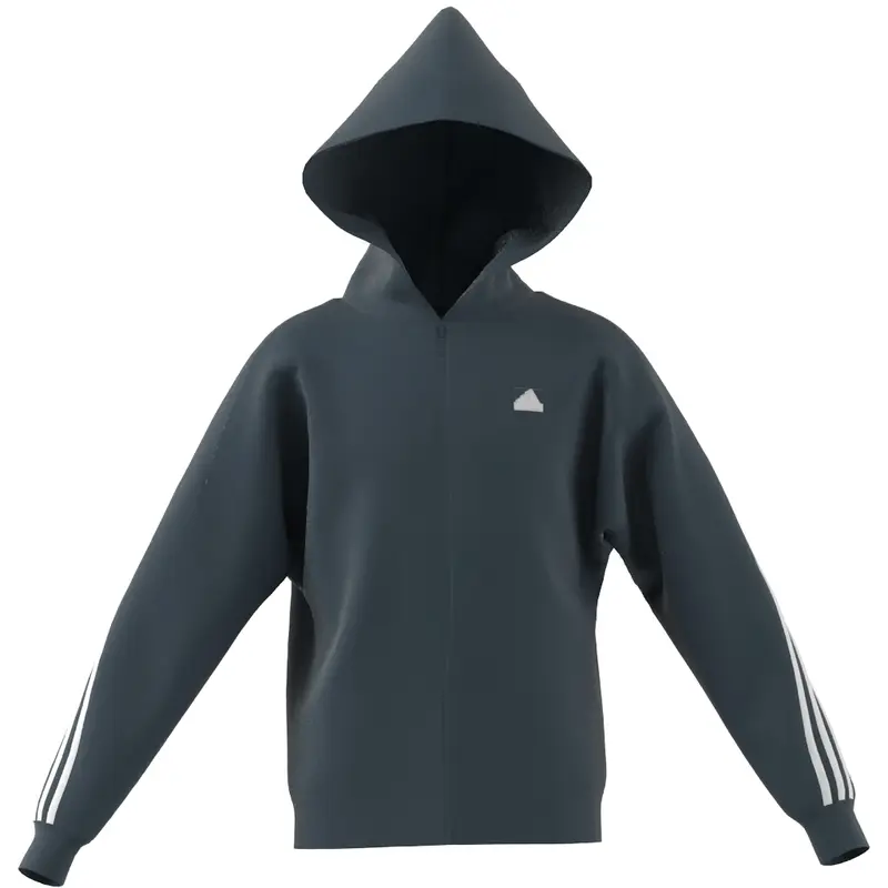 ADIDAS FI 3STRIPES FULL ZIP HOODIE JR IL3075