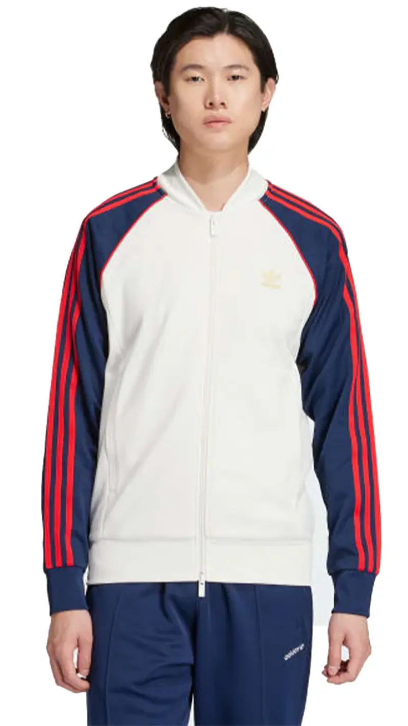 ADIDAS ORIGINALS FELPA CON LOGO E TRE STRICSCE UOMO IY9859