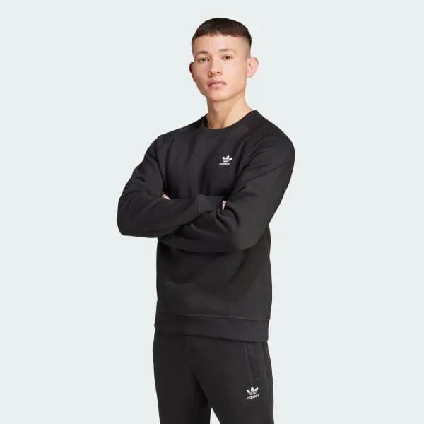 ADIDAS ORIGINALS FELPA GIROCOLLO LOGO PICCOLO ADIDAS IY4932
