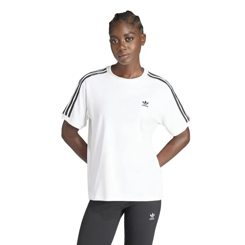 ADIDAS ORIGINALS T-SHIRT 3 STRIPE DONNA IR8051