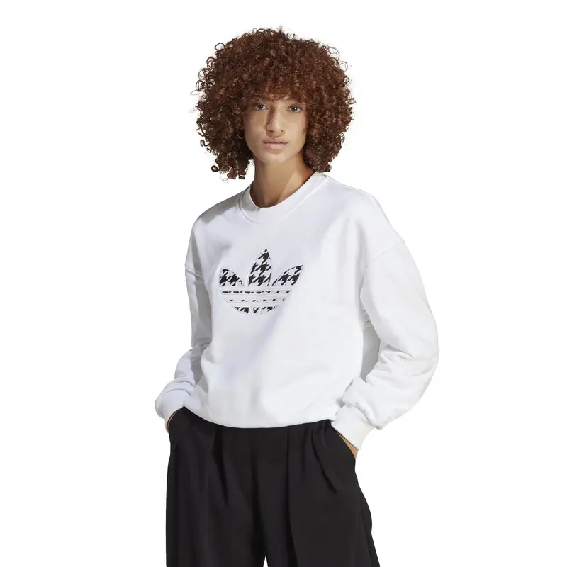 ADIDAS ORIGINALS W TREFOIL SWEETSHIRT IC5148