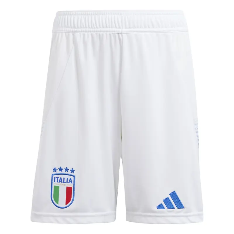 ADIDAS PANTALONCINI SPORTIVI ITALY 2024 HOME FIGC NAZIONALE ITALIANA JR IS7276