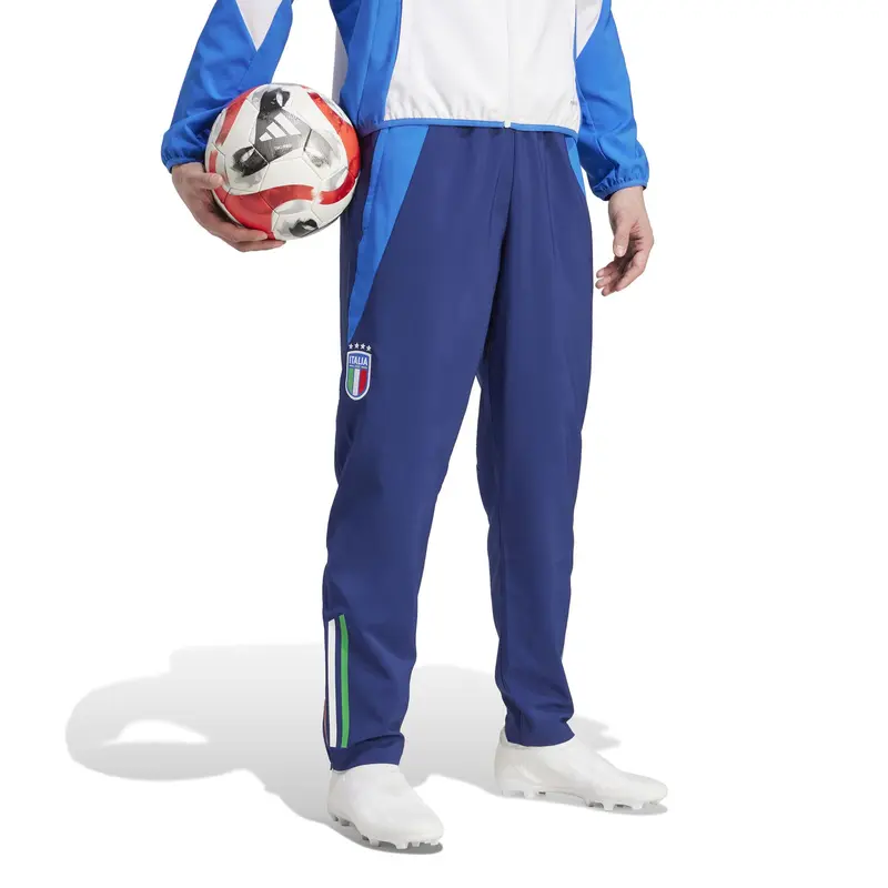 ADIDAS PANTALONE TUTA COMPETITION PRESENTATION FIGC NAZIONALE ITALIANA UOMO IQ2181