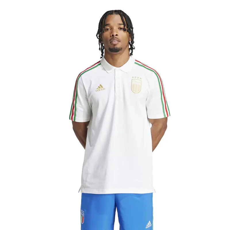 ADIDAS POLO DNA FIGC NAZIONALE ITALIANA UOMO IU2106