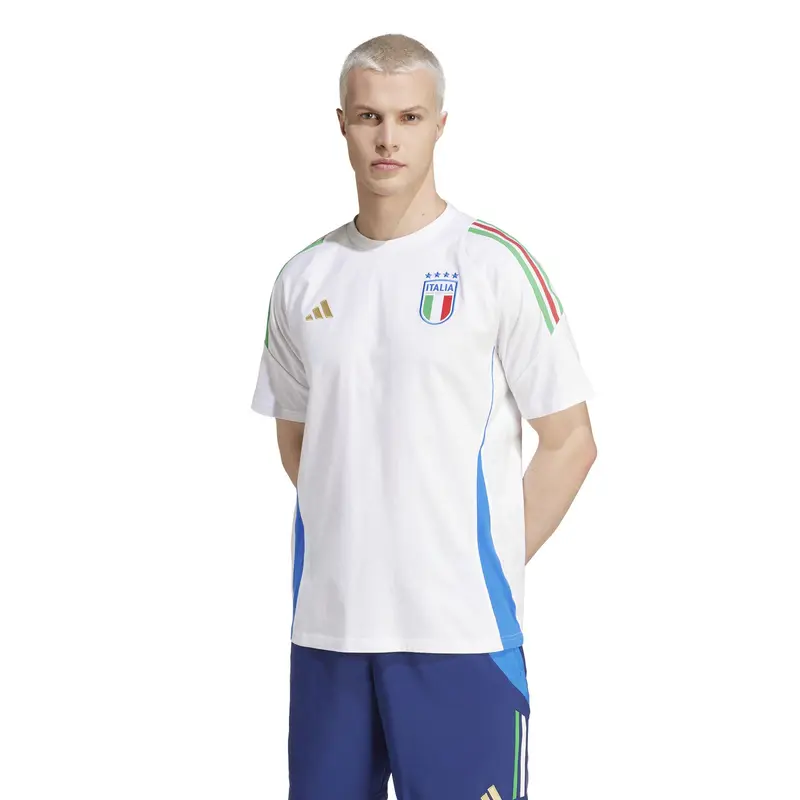 ADIDAS T-SHIRT FIGC NAZIONALE ITALIANA UOMO IQ2175