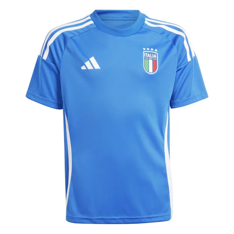 ADIDAS T-SHIRT HOME FAN JERSEY FIGC NAZIONALE ITALIANA JR IQ0498