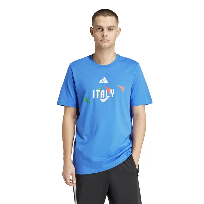 ADIDAS T-SHIRT ITALY FIGC NAZIONALE ITALIANA UOMO IT9318