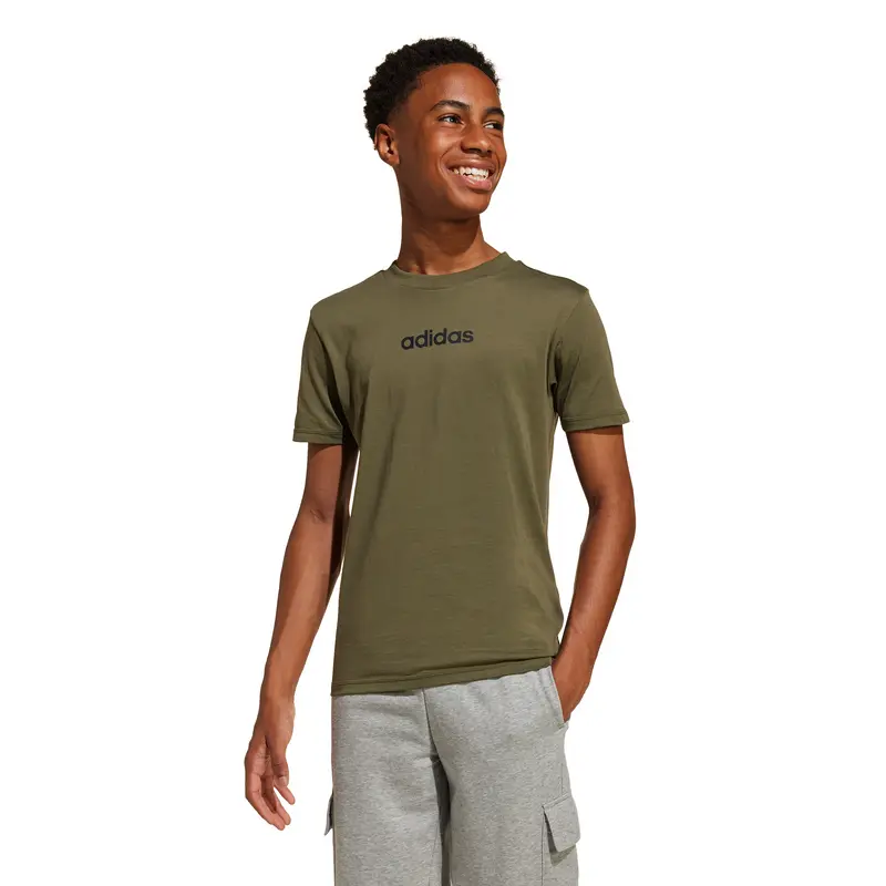 ADIDAS T-SHIRT LIN TEE CON LOGO JR JE1383
