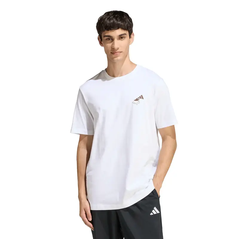 ADIDAS T-SHIRT M/M CON LOGO CHEES ECAKE KB2497