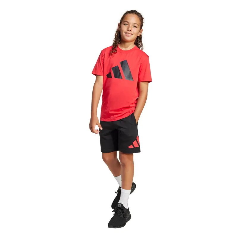 ADIDAS TUTA BERMUDA E T-SHIRT CON LOGO JR JC9716