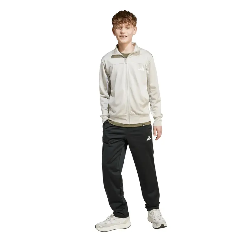 ADIDAS TUTA CON FELPA FULL ZIP E LOGO ADIDAS KB9881