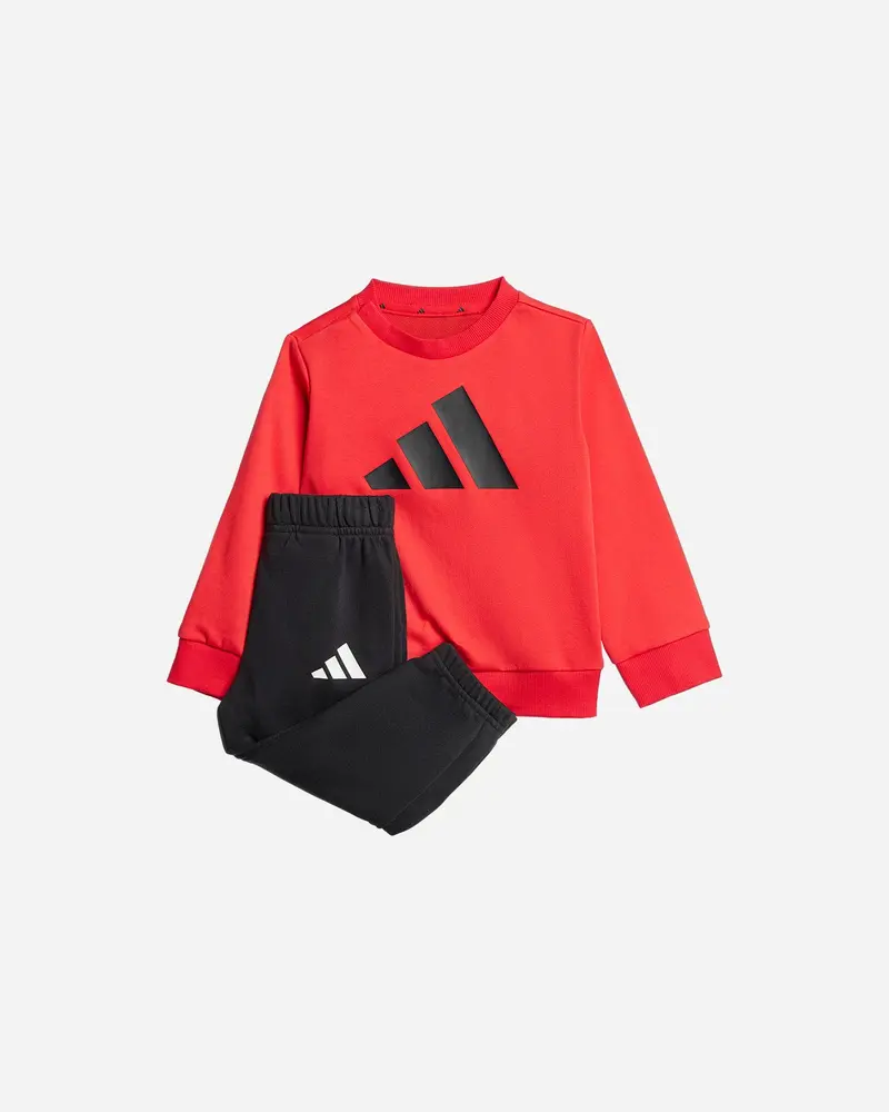 ADIDAS TUTA IN FLEECE CON LOGO ADIDAS 240 JR JC9647