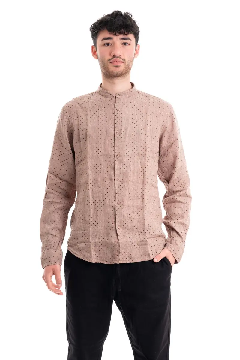 ALESSANDRO LAMURA CAMICIA UOMO LINO SETTE