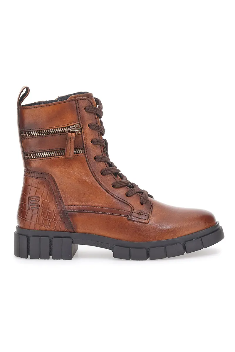 Anfibi Marroni Bugatti 9634 Cognac