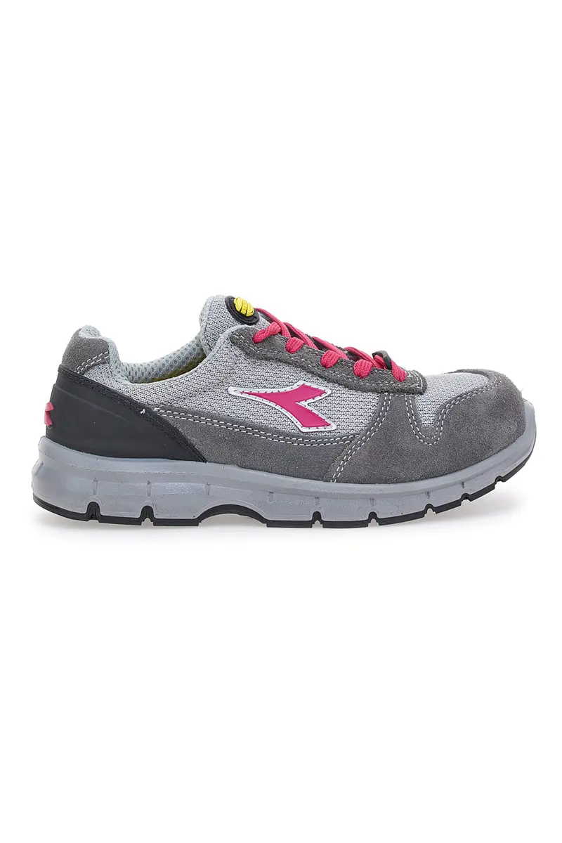 Antinfortunistiche grigie e rosa DIADORA RUN G TEXTILE LOW S1P  SRC