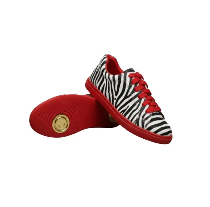 ATACA Zebry Red Gold Vortex (L0700FCE) – Sneaker da Ballo Zebrata