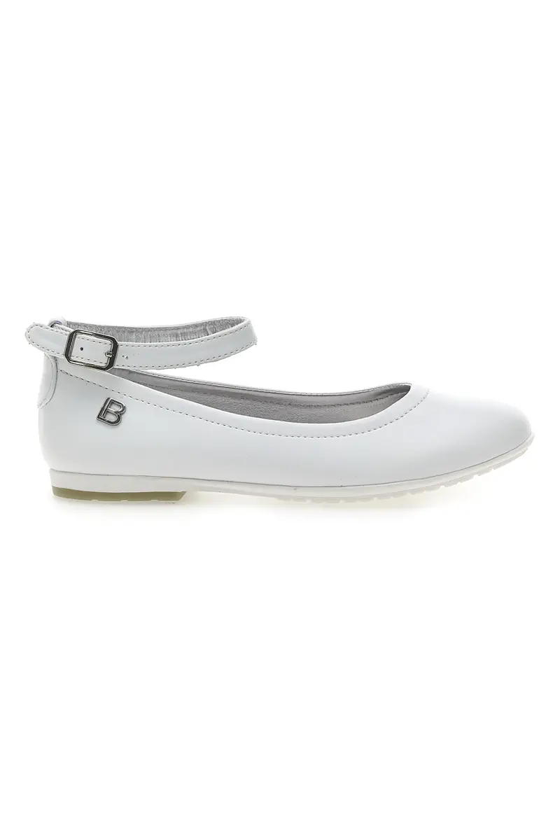 Ballerine Bianche Con Cinturino Laura Biagiotti AG17087