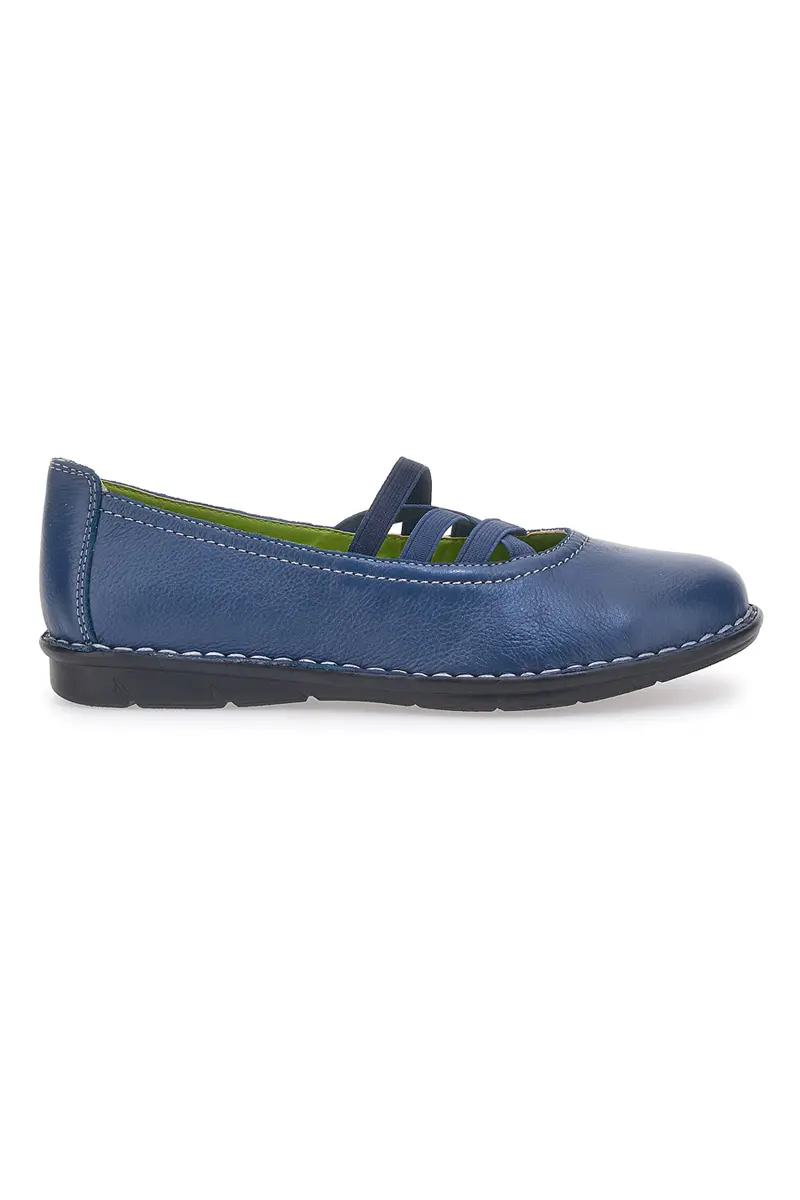 Ballerine Blu con Elastici Mio Tempo 19840