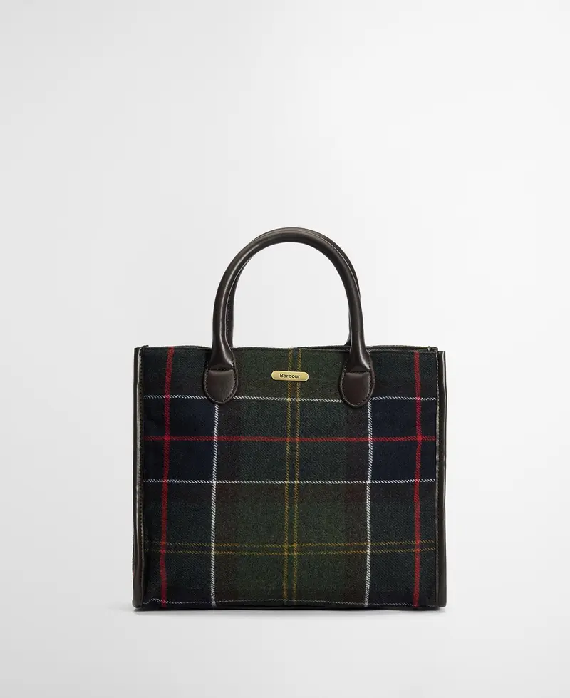 BARBOUR BARRHILL BORSA TOTE TARTAN LBA0423 OL91
