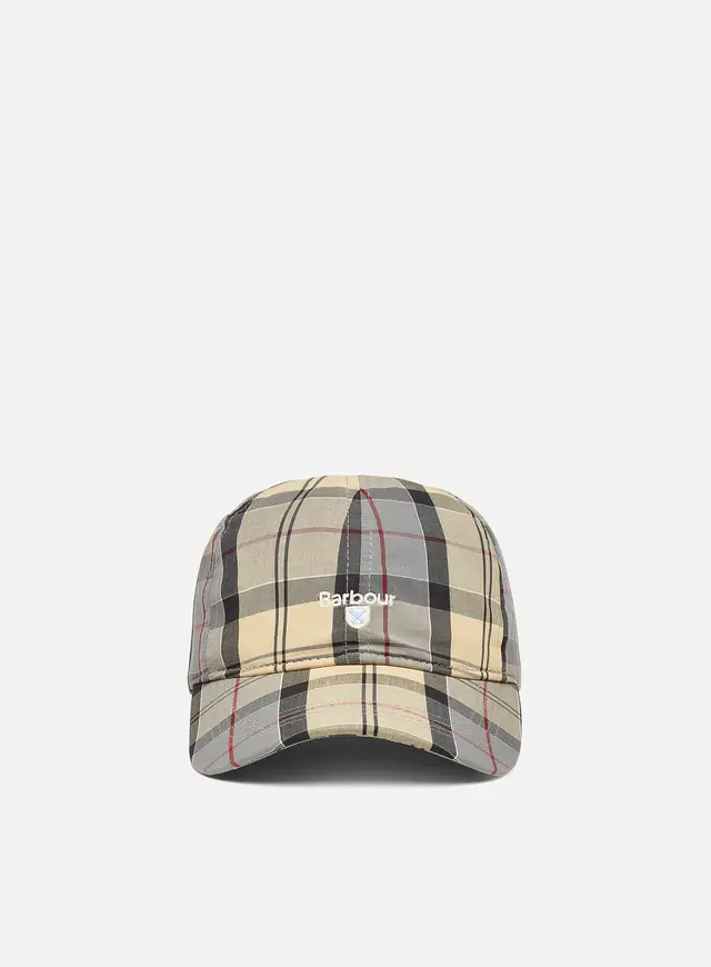 BARBOUR CAPPELLO TARTAN SPORTS CAP HATS UOMO MHA0617 TN31