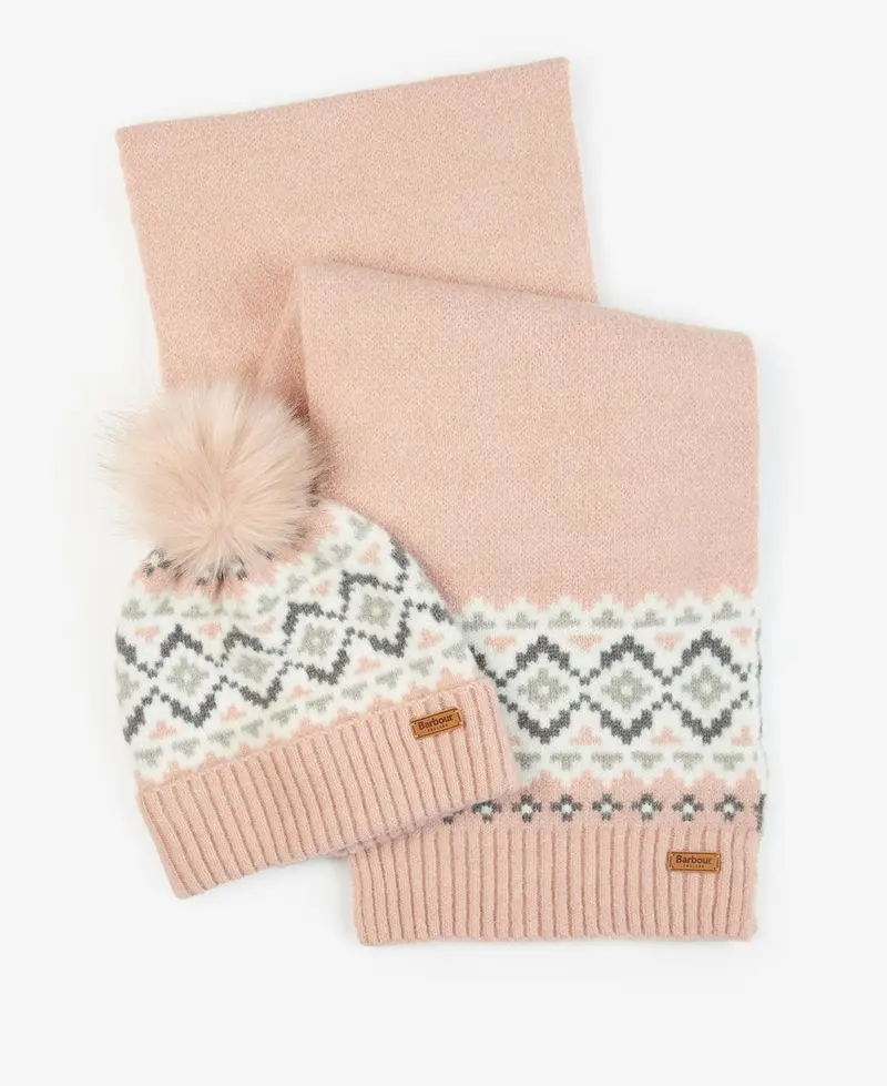 BARBOUR EDEN FAIRISLE BEANIE LGS0076