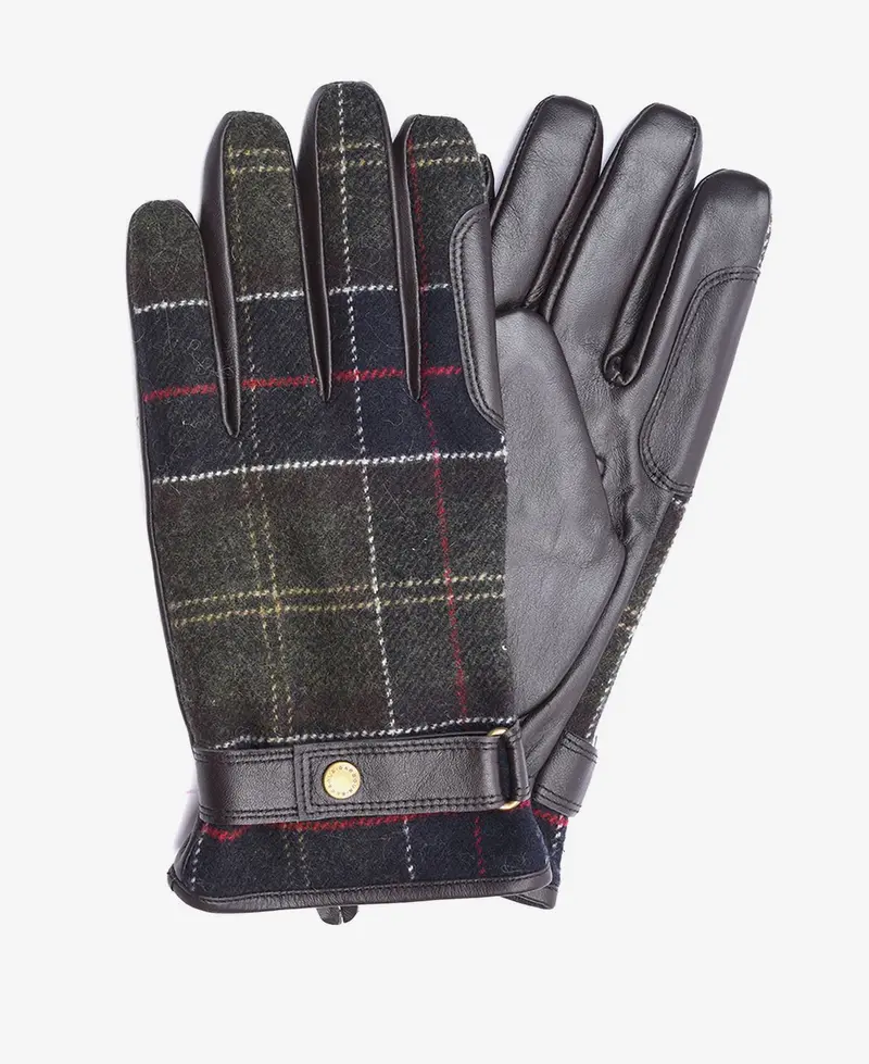 BARBOUR NEWBROUGH TARTAN GLOVES MGL0051