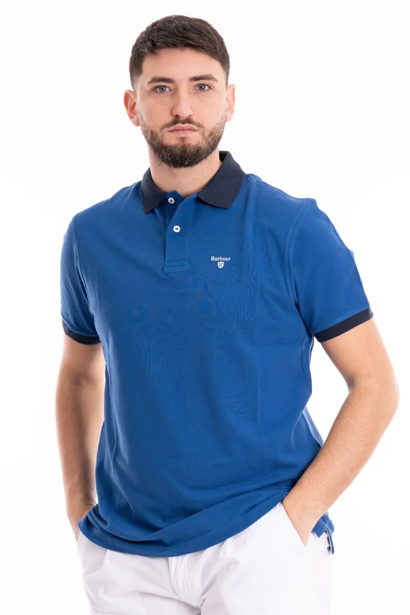 BARBOUR POLO LYNTON MIDLAYERS UOMO MML0887 BL26