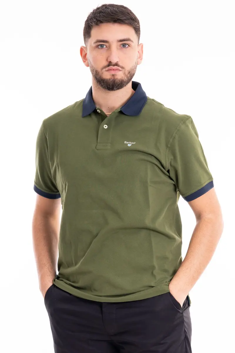 BARBOUR POLO LYNTON MIDLAYERS UOMO MML0887 GN85
