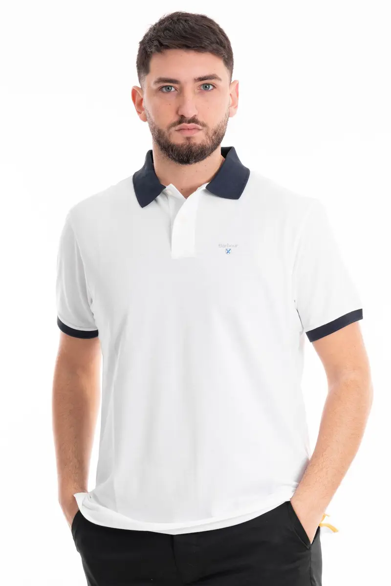 BARBOUR POLO LYNTON MIDLAYERS UOMO MML0887 WH11