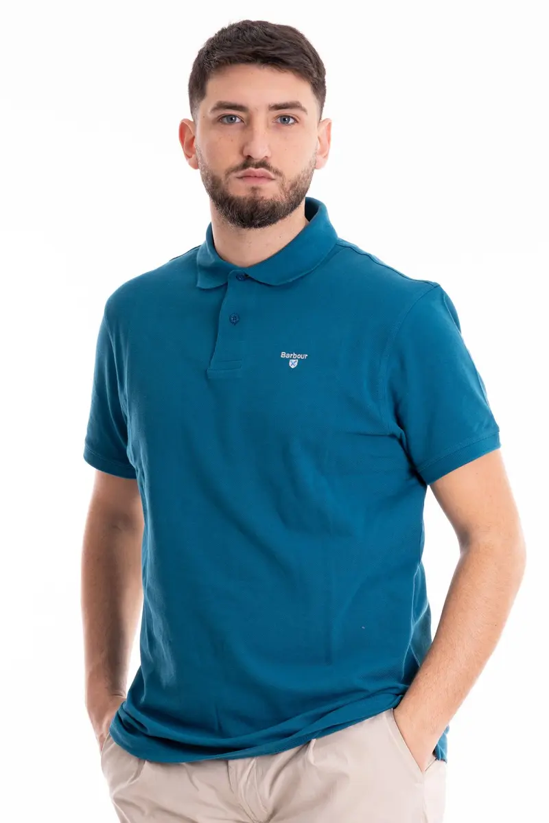 BARBOUR POLO TARTAN PIQUE MIDLAYERS UOMO MML0012 AQ72