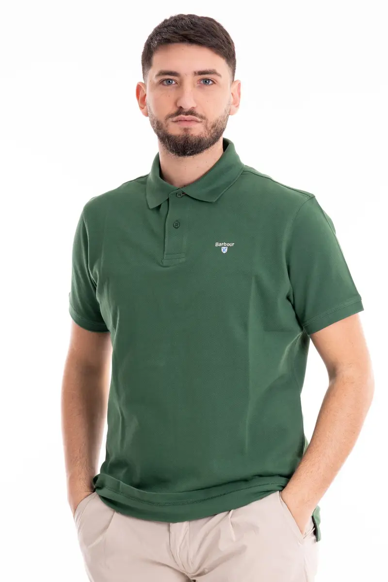 BARBOUR POLO TARTAN PIQUE MIDLAYERS UOMO MML0012 OL72