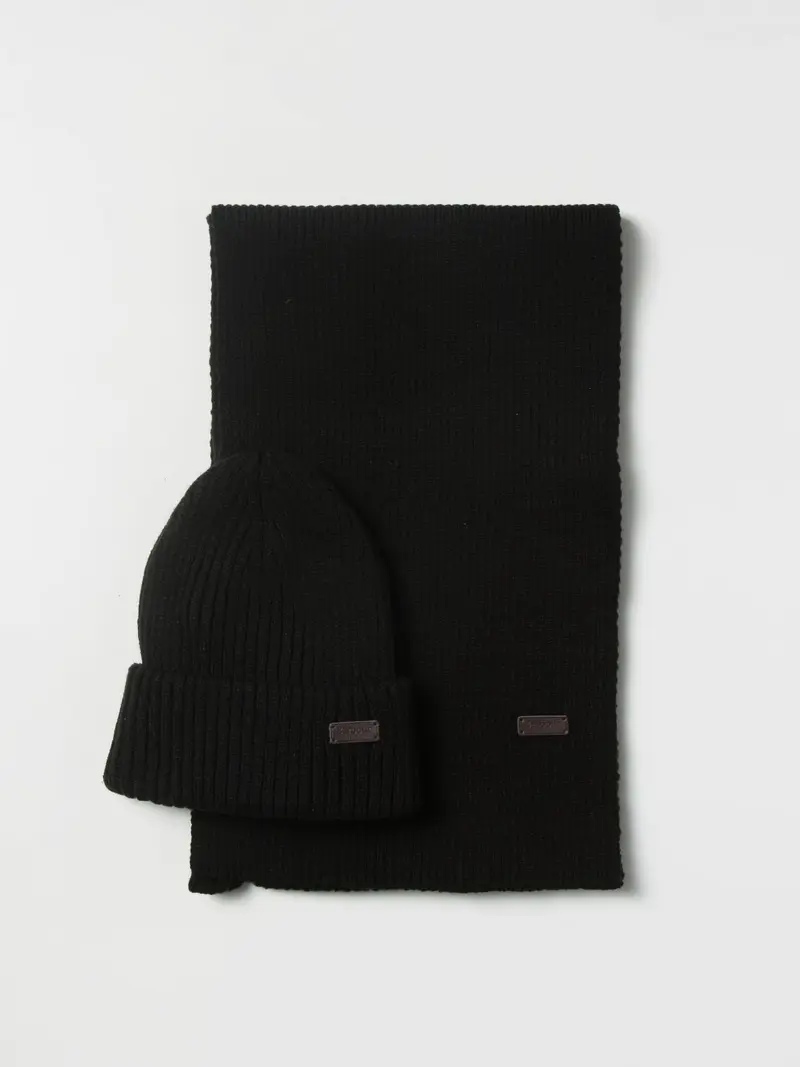BARBOUR SET CAPPELLO + SCIARPA MGS0019 BK11