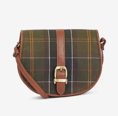 BARBOUR W KATRINE  TARTAN LEATH LBA0386 TN11