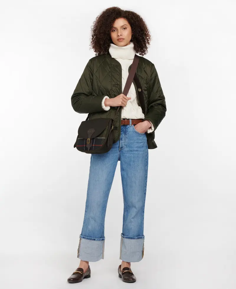 BARBOUR WHITLEY TARTAN CROSSBODY BAG LBA0341 TN11