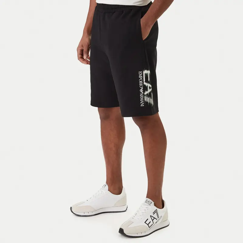 BERMUDA SPORTIVI UOMO EA7 EMPORIO ARMANI CON LOGO