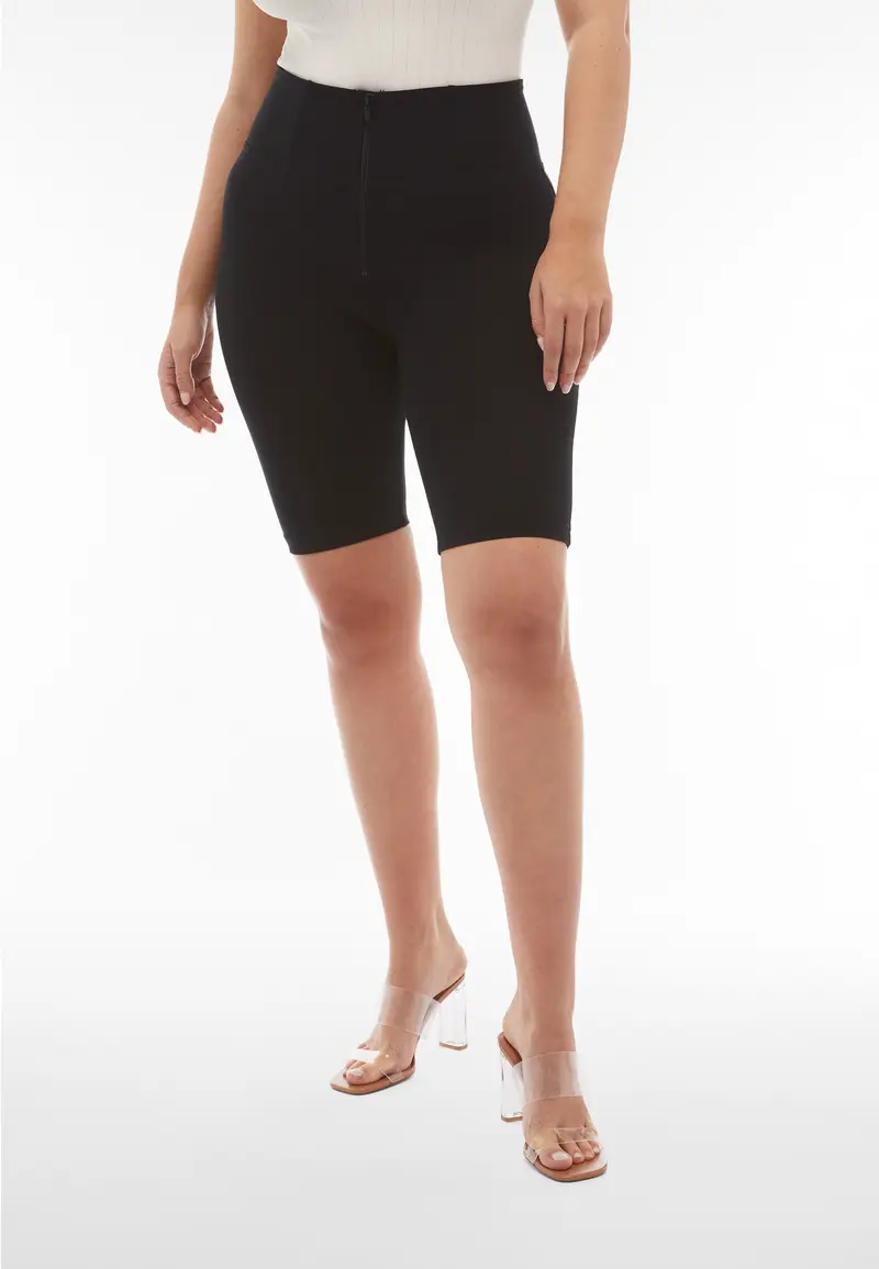 Biker push up WR.UP® in jersey organico vita alta