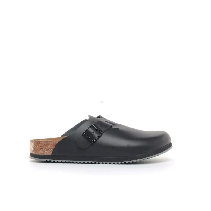 BIRKENSTOCK BOSTON SL NATURAL LEATHER 060196