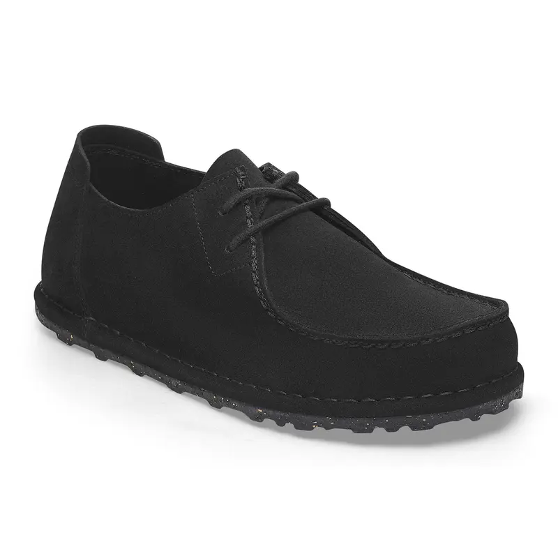 BIRKENSTOCK SCARPE UTTI LACE N SUEDE LEATHER UOMO 1028597