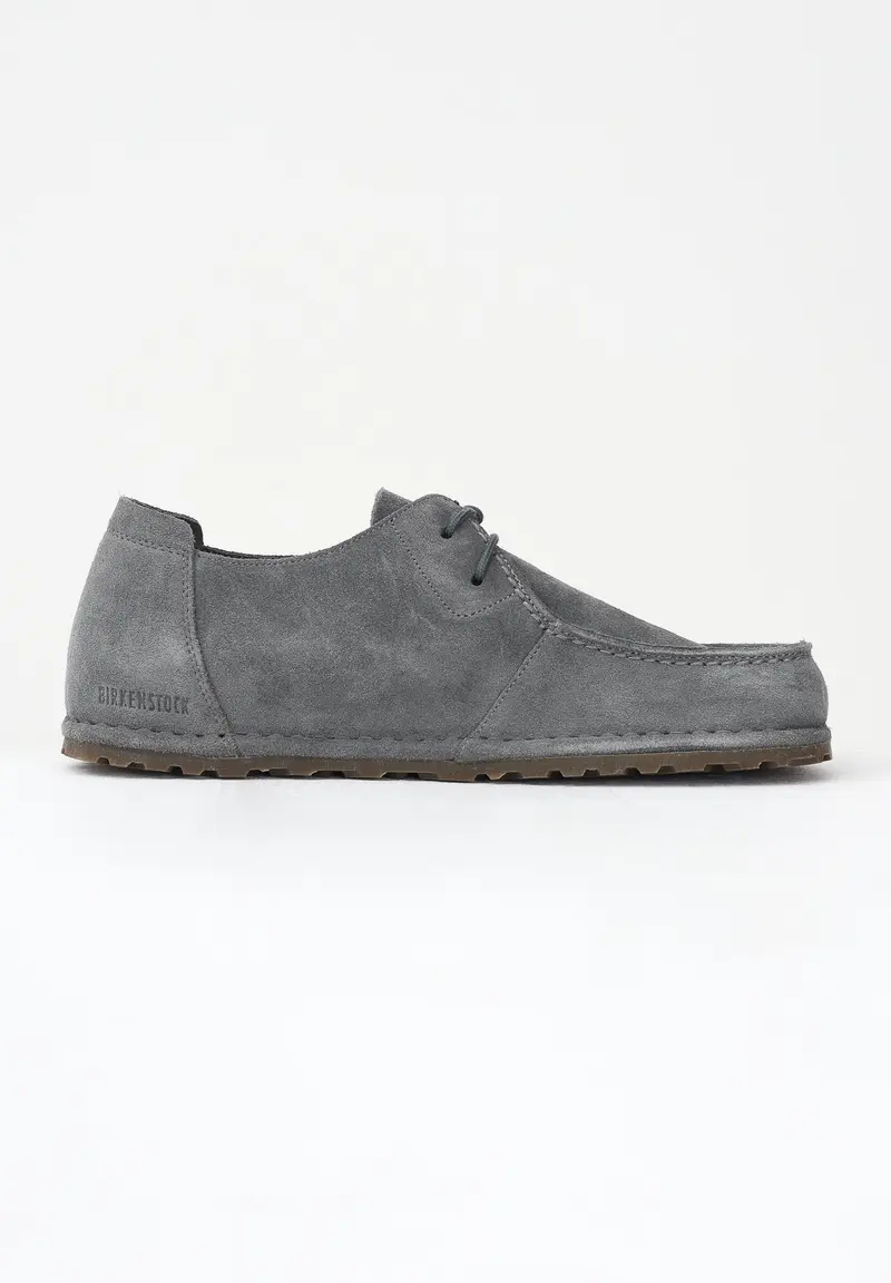 BIRKENSTOCK SCARPE UTTI LACE N SUEDE LEATHER UOMO 1030035