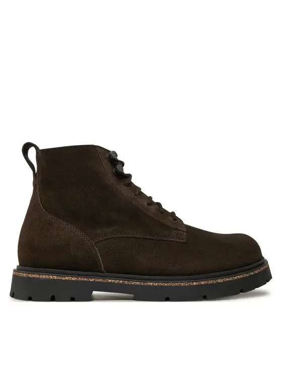 BIRKENSTOCK STIVALETTO IN PELLE CON LACCI HIGHWOOD IN SUEDE UOMO 1028931