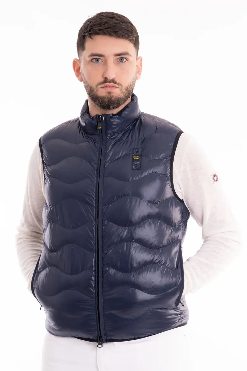 BLAUER GIUBBOTTO SMANICATO IMBOTTITO OVATTA UOMO BLUX02058 005958 888