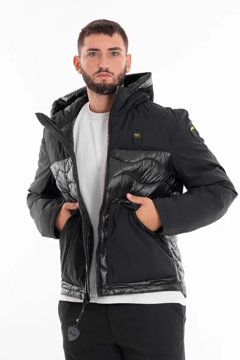 BLAUER M GIUBOTTO CORTO IMBOTTITO DI PIUMA E OVATTA BLUC08404 006355 999
