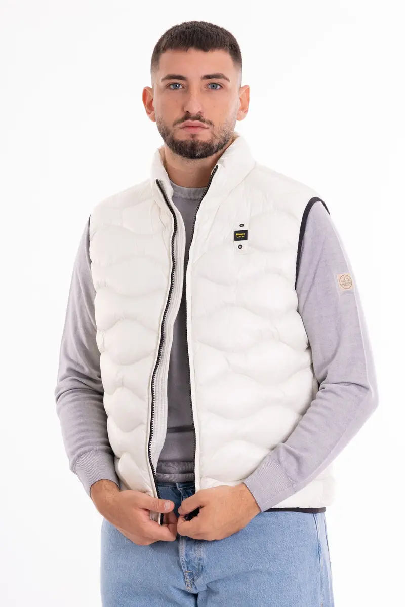 BLAUER M SMANICATO IMBOTTITO DI OVATTA COLORE INTERNO BISCOTTO BLUX02085 005958 112TT