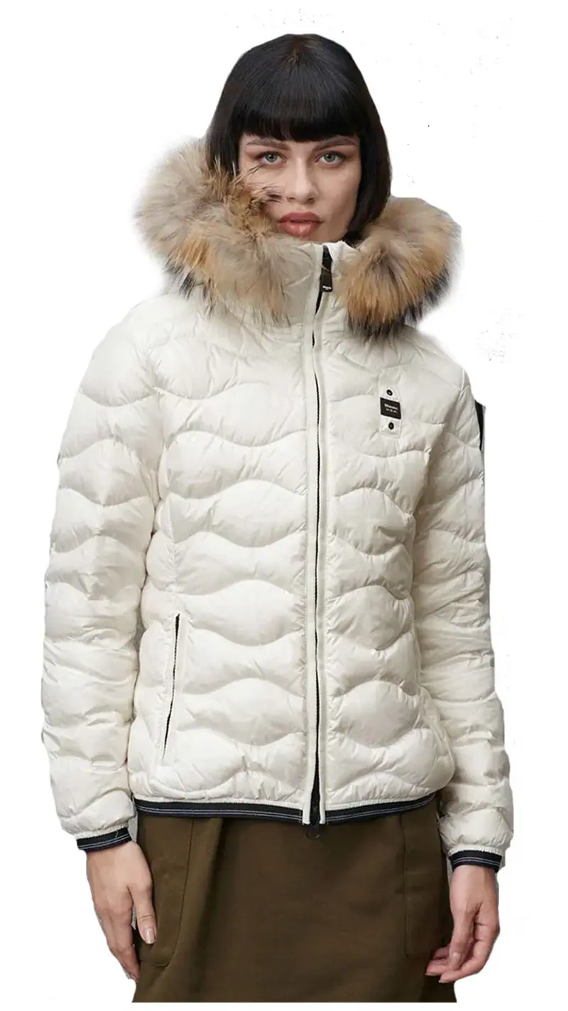 BLAUER PIUMINO ALDIE CON PELLICCIA DONNA BLDC03048 006047 100BI