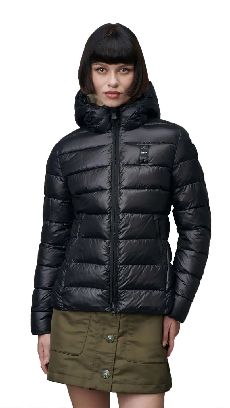 BLAUER PIUMINO CAROLL CON CAPPUCCIO DONNA BLDC02041 006648 999EI